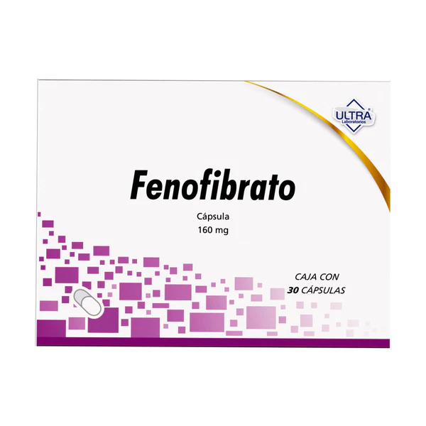 GE FENOFIBRATO ULTRA 160MG