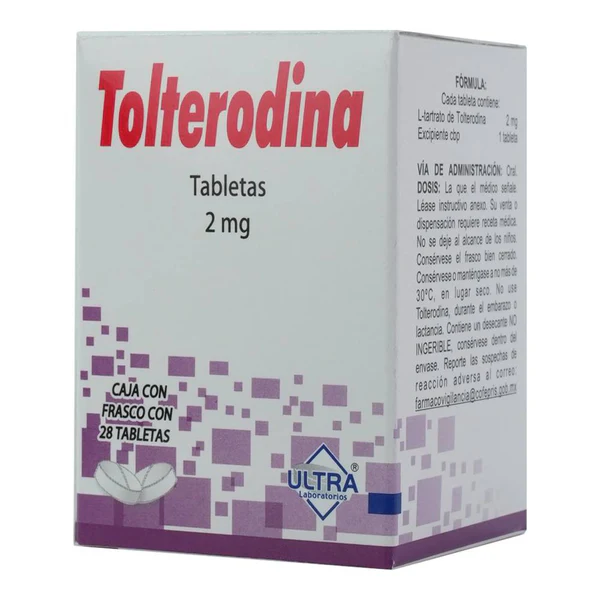 GE TOLTERODINA ULTRA 2MG