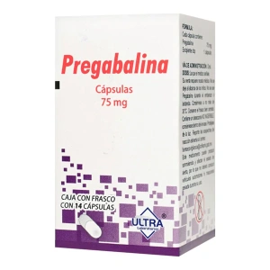GE PREGABALINA ULTRA 75MG