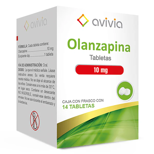 GE OLANZAPINA AVIVIA 10MG