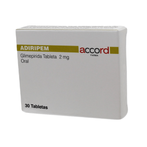GE GLIMEPIRIDA ACCOR 2MG