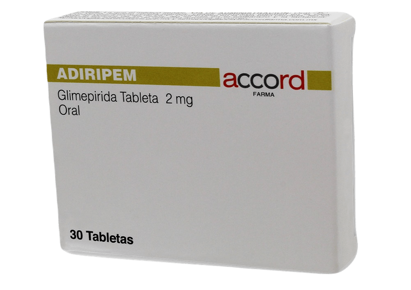 GE GLIMEPIRIDA ACCOR 2MG