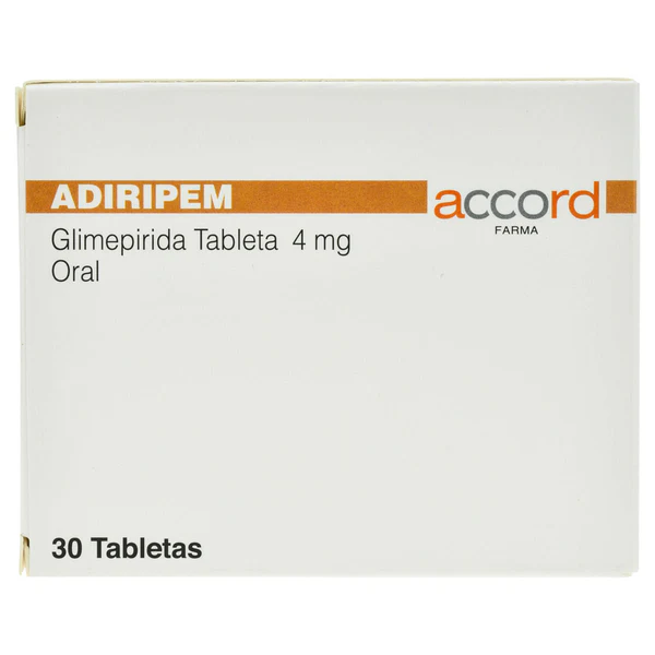 GE GLIMEPIRIDA ACCOR 4MG