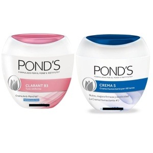 CREMA PONDS 50 GR. PACK 6 PZAS ROSA Y AZUL