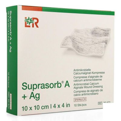 SUPRASORB A AG 20571 10X10CM