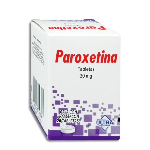 GE PAROXETINA ULTRA 20MG