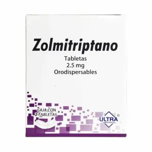GE ZOLMITRIP ORODISP ULTRA 2.5MG