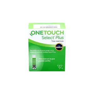 ONE TOUCH SELEC PLUS TIRAS REA SIM