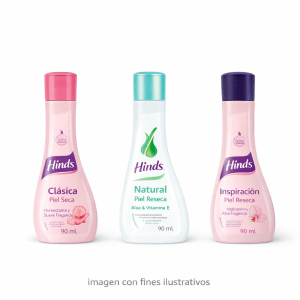 CREMA HINDS 90 ML PACK 12 PZAS CLASICA, NATURAL E INSPIRACION